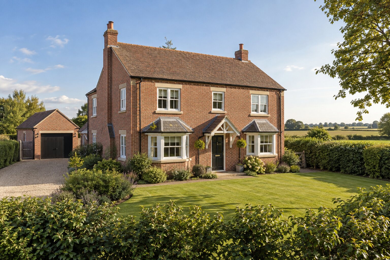Professional exterior property photograph
